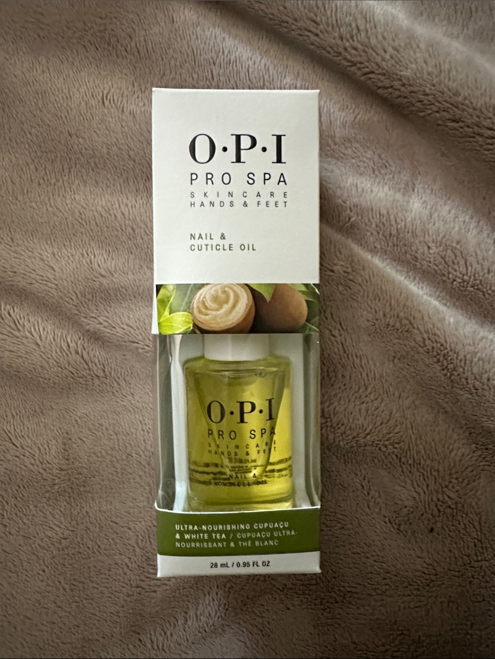 OPI Pro Spa Nail & Cuticle Oil -Ultra Nourishing Cupuacu & White Tea